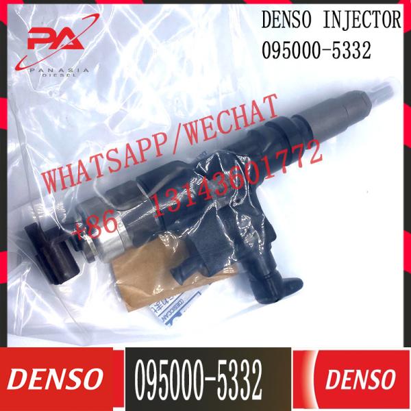 Original common rail fuel injector 095000-5332 DLLA155P843 for HINO OE 23910-1380/ 23670-E0150/ 23670-E015