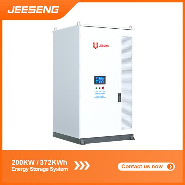 200KW 372KWh Liquid cooled Energy Storage Cabinet For Industrial and Commercial