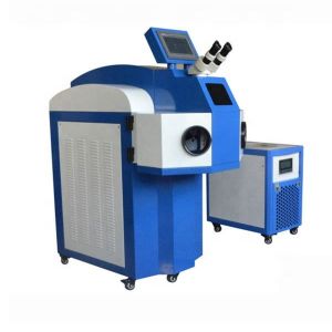 200w blue Gold jewelry silver laser spot YAG laser welder Vertical welding