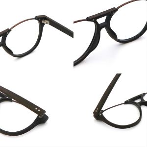 Classical Spectacles Eyeglasses Acetate Glasses Frame MR 5356