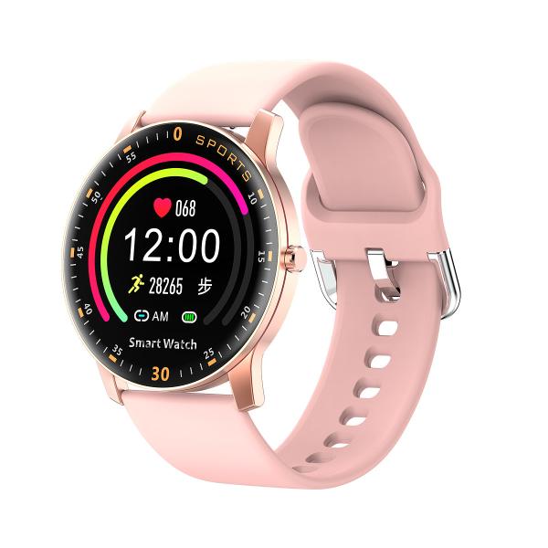 Buy Round Screen IP67 Blood Pressure Monitor Smartwatch at wholesale prices