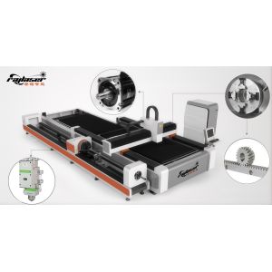 Protective Notification 3000W Dual Fiber Laser Cutting Machine for Metal Plate