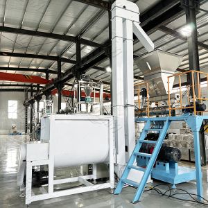 Large Capacity Floating Fish Feed Extruder Machine with Double Screw