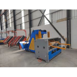 Double Wood Pallet Notcher With Automatic Feeding System