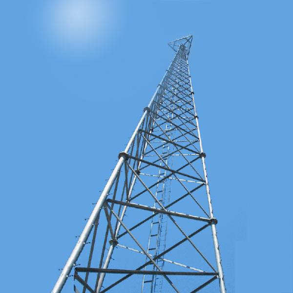 Buy Self Supporting 50M/S 60m Tubular Steel Tower at wholesale prices