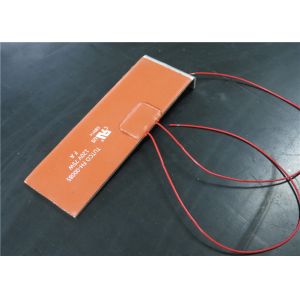 Customized Shapes Silicone Heating Pad , Silicone Pad Heater With Thermostat