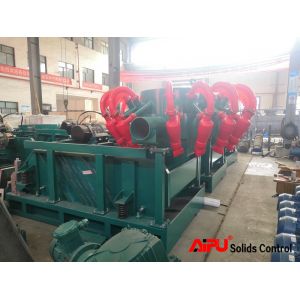 Linear Motion Round Drilling Mud Desander Desilter Remove Solids