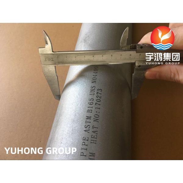 ASTM B165 UNS N04400 Monel 400 Nickel Alloy Seamless Tube