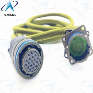 MS27467T15B18S Connector Cables Olive Green Cadmium Connector Wire