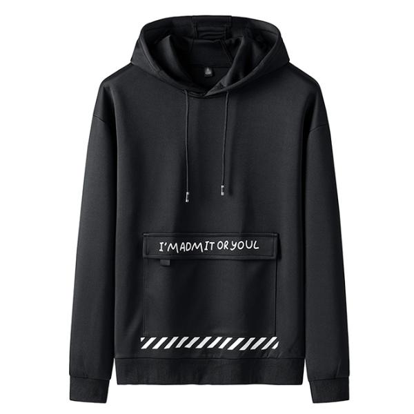 Customized Street Knitted Zip Up Hoodie XXXL With Custom Logo