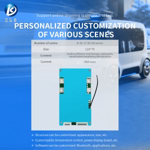 KLS hardware balance BMS 6S 16S 17S 20S 24S 10A 20A 60A 80A Li-ion lifepo4