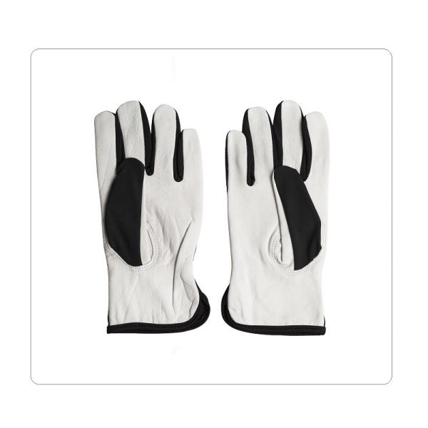 Buy Polyester Back No Lining Sheepskin Leather Gloves at wholesale prices