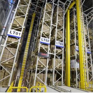 Buy cheap Roboticized Industrial Warehouse Racking Systems Heavy Duty ASRS System from wholesalers