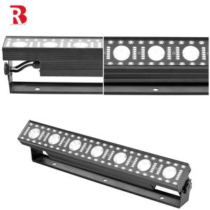 Indoor 7×3W White+63 White Strobes+48 SMD 3-In-1 Matrix Led Stage City Light