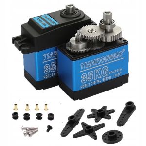 Buy cheap TIANKONGRC TD-6635MG 35KG 4.8-8.4V Metal Gear Digital Servo Motor for RC Robot from wholesalers