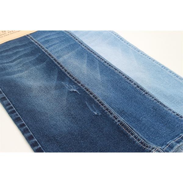 High Stretch Denim Fabric 10oz Cotton Polyester Rayon Jeans Textile 58/59''