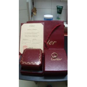 18K gold Panthère de bracelet juste un clou ring with Diamond