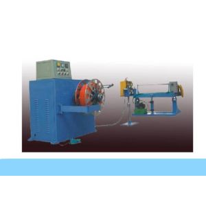 50Hz Coiling And Packing Machine , Lever Type Wire Rewinding Machine