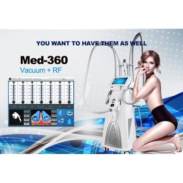 690 nm LED Vacuum Roller Cavitation RF Slimming Machine With RF Power 50 Watt 13