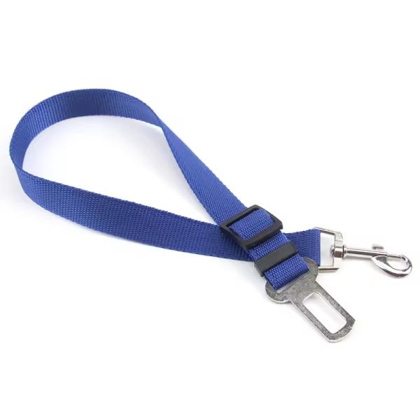 Colorful Adjustable Car Dog Leash Customized Pet Seat Belt Leash