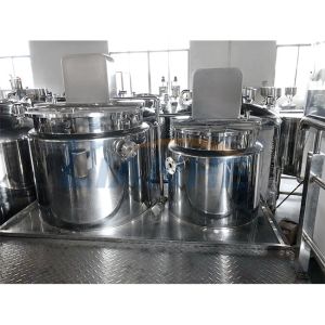 Vacuum Mixer Homogenizer Emulsifier 350L mixer Cosmetic Cream Mixing Machine