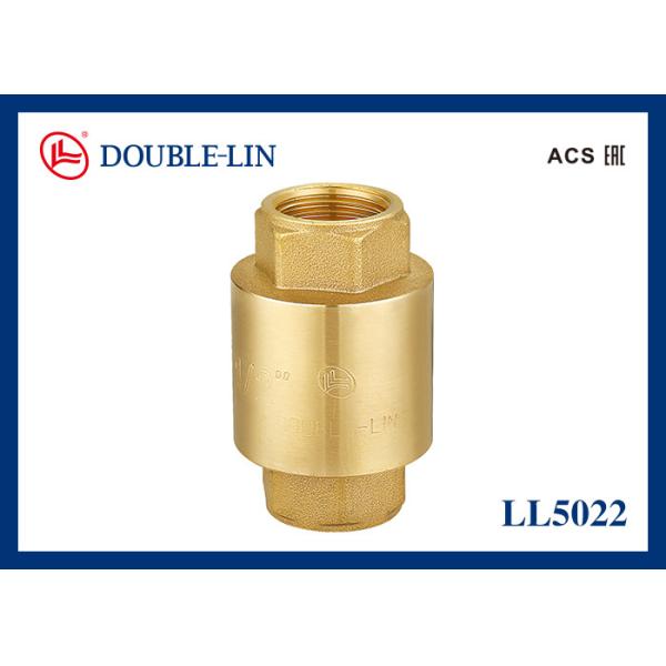 Buy DIN259 Thread 2" Female X Female Brass Spring Check Valves at wholesale prices