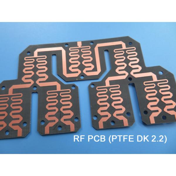 Buy F4BME220 High Frequency PCB PTFE DK2.2 Dual Layer Cheap RF PWB for Couplers at wholesale prices