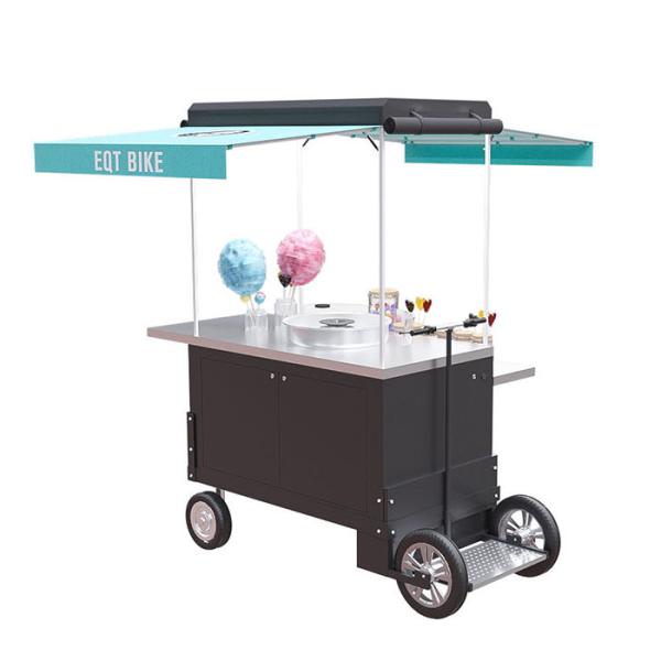 Buy Wear Resistant Integrated Candy Mobile Food Cart at wholesale prices
