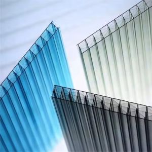 2-layer Polycarbonate Hollow Sheet with More Than 5 Years Warranty and 100%