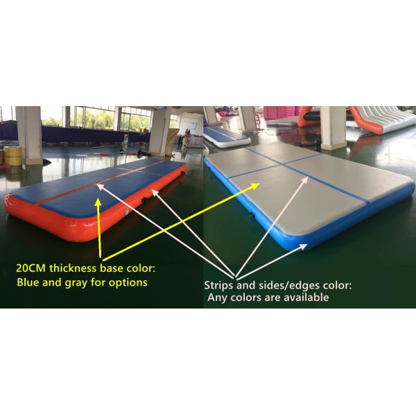 Hand Made Inflatable Air Roller Gym Air Track 20cm Thickness