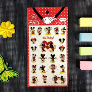 Crystal Epoxy 3D Cartoon Stickers Oil glue Transparent Cartoon Stickers