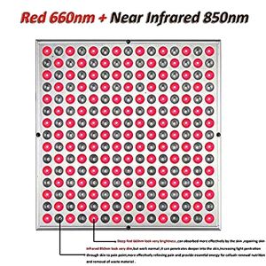 45W 660nm LED Light Therapy Panels Red Near Infrared For Pigment Removal