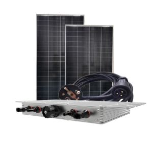 Aluminum Alloy Micro Inverter Solar System IP65 2000W AC Voltage Grid Tie