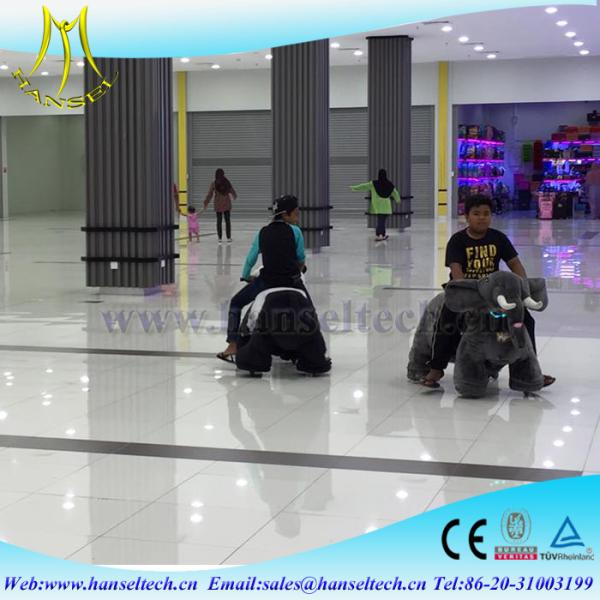 Hansel battery operated ride animals playground equipment rocking electronic giant animals kid giant animals kids riding