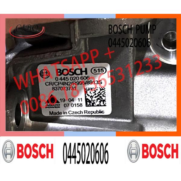 Buy CP4 electric fuel injection pump 0445020606 0445020610 high quality pumps at wholesale prices