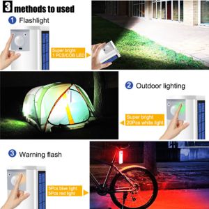 Outdoor/Indoor waterproof Camping Tent USB Emergency Motion sensor Light