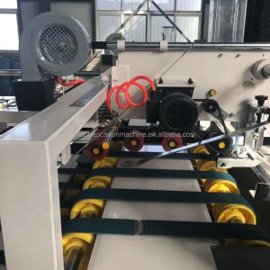 60 m/min Speed Mini Box Folder Gluing Machine for High Speed Corrugated