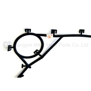 T4 Professional Heat Exchanger Gaskets Custom Size Thickness Black Color PHE