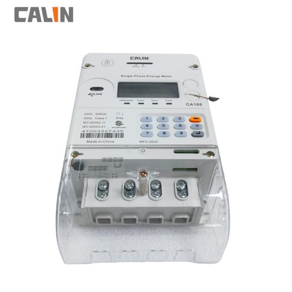 Buy Infrared Single Phase DLMS Smart Electricity Meter Plug In Modem at wholesale prices