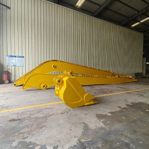 25m 28m Excavator Arm Extender Long Reach Boom And Arm Customization For Komatsu