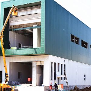 Prefab Modern Steel Building Storage Logistic Warehouse Building Construction
