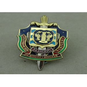 Souvenir Transparent Personalised Medals Multi Tones Plating For Celebration