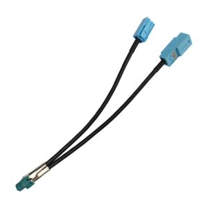 Brass Practical Antenna HSD Cable , Automotive 2 In 1 GVIF Cable