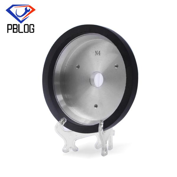 Custom Black Resin Grinding Wheel Slate / Glass For Straight Edge Machine