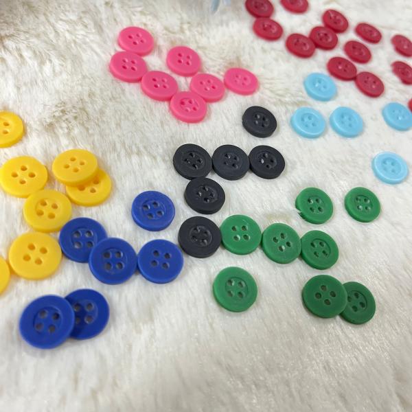 Men Round White Resin Shirts Long Sleeve Down Custom Accessories Buttons Plastic For Cloth