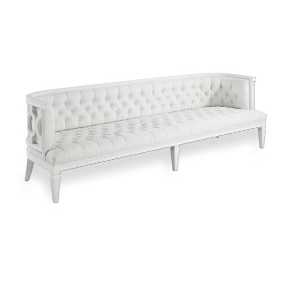 wholesale sofa set designs antique white linen fabric solid wood sofa and