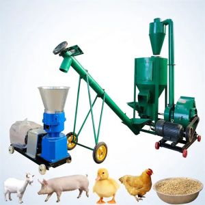 Automatic Control Feed Grinding Machine 12mm Pellet Making Machine