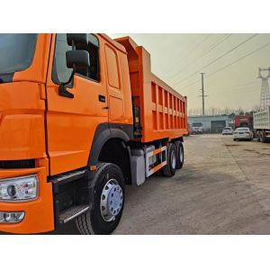 HOWO 6X4 10-Wheel Dump Truck with 5 Seats and 371HP Horsepower in Good Condition