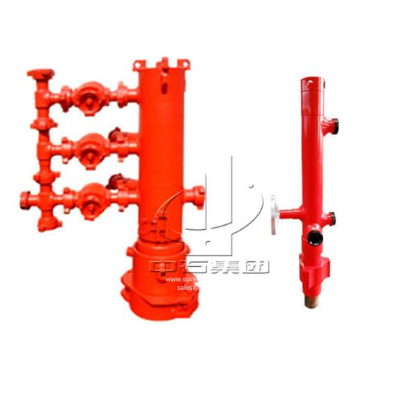 Buy Clamp On Quick Latch Oilfield Cementing Tools Single / Double Plugs Casing Cementing Head at wholesale prices