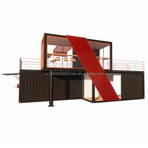 Steel Structure Prefab Cabin Luxury Container House with Galvanized Steel